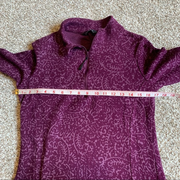 [Eddie Bauer] Patterned Quarter Zip - Picture 8 of 10